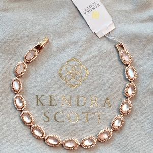 Kendra Scott Cole Rose Gold Link Bracelet NWT